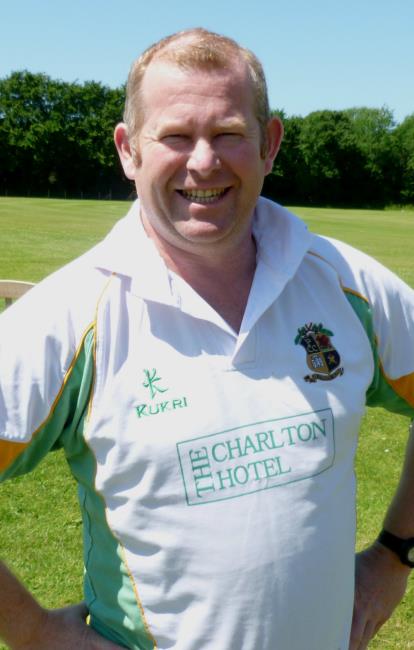 Barry Evans - top scored for Pembroke in a tense finish