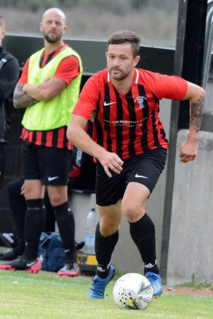 Jonny Horgan - man of match scored brace for Goodwick