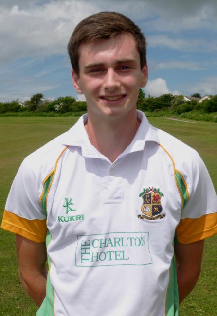 Jack Harries - top scored with 57 for Pembroke