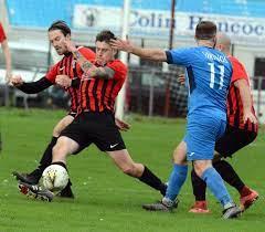 Jordan Griffiths scored a brace for Goodwick United