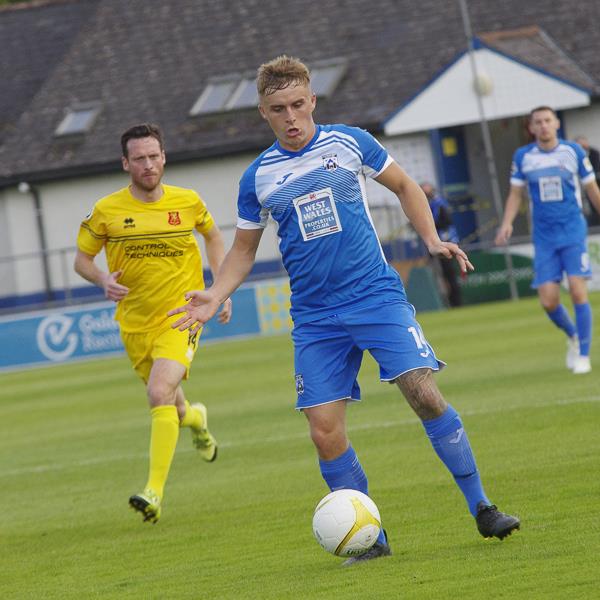 Kurtis Rees pushes forward. Picture Matthew Kelly - Rawphotography