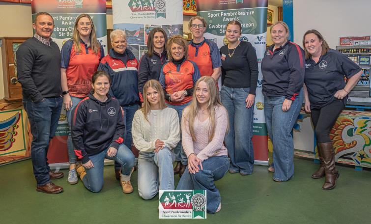 Diane Davies - 47 years with -Milford Haven Ladies Hockey