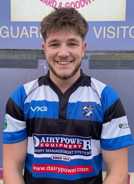 Rhys Lewis - Fishguard and Goodwick skipper - and man of the match