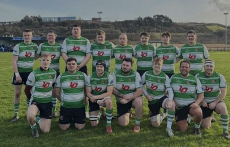 The Whitland team which lost heavily at The Moors. Picture -Fraser Watson