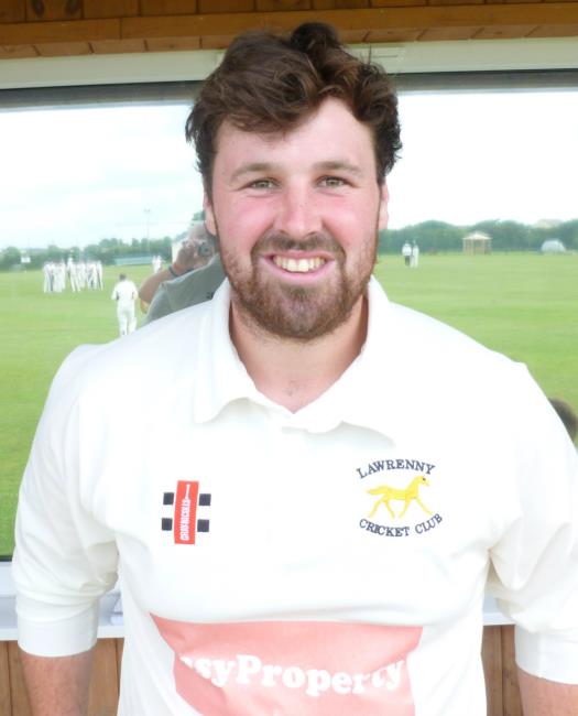 Brad McDermott-Jenkins stars with bat and ball for Lawrenny