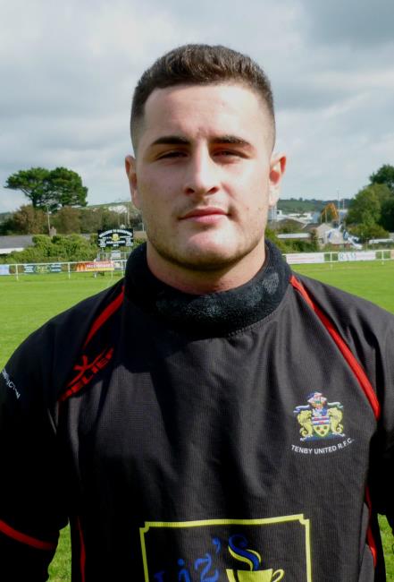 Jack Price - quality try for Narberth centre