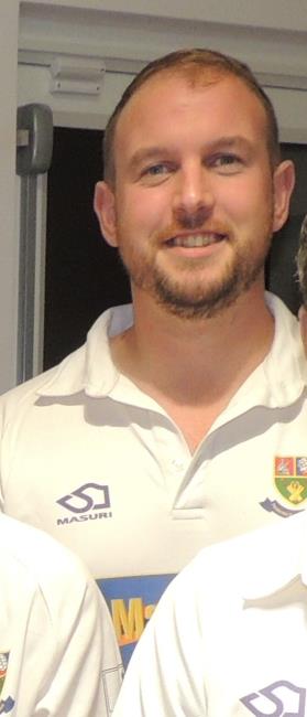 Luke Murray - batted and bowled well for Dock B