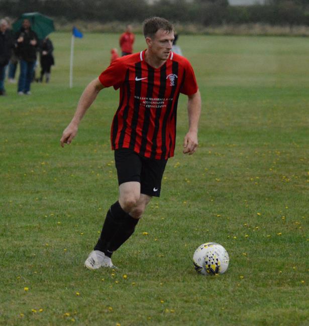 Rhys Dalling - hat-trick for Goodwick striker