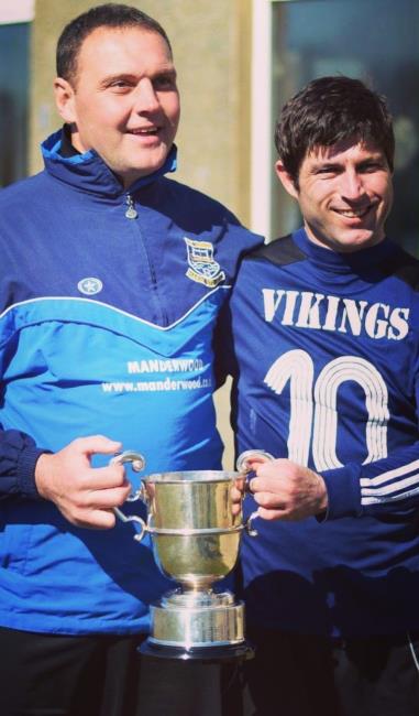  Jonah celebrates more silverware with Gary Dawes
