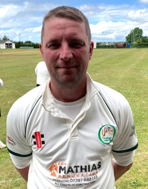 Jonathan Pawlett - again led Tish with bat and ball