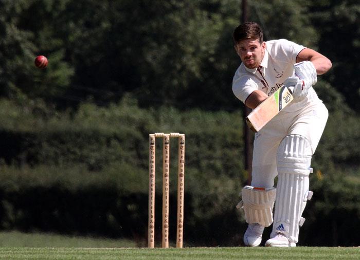Man of the match Alex Bailey in action for Cresselly. Picture by Brian McKehon