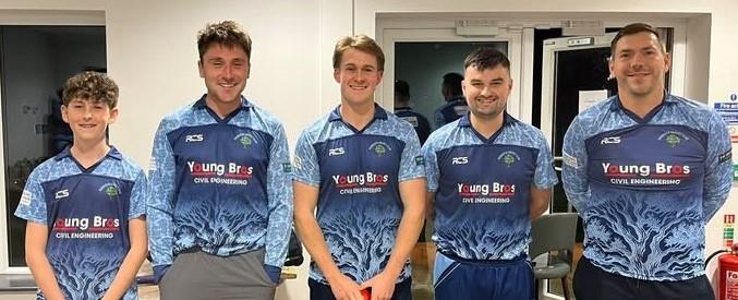 Defeated Narberth, with 14 year old Oliver Johns far left
