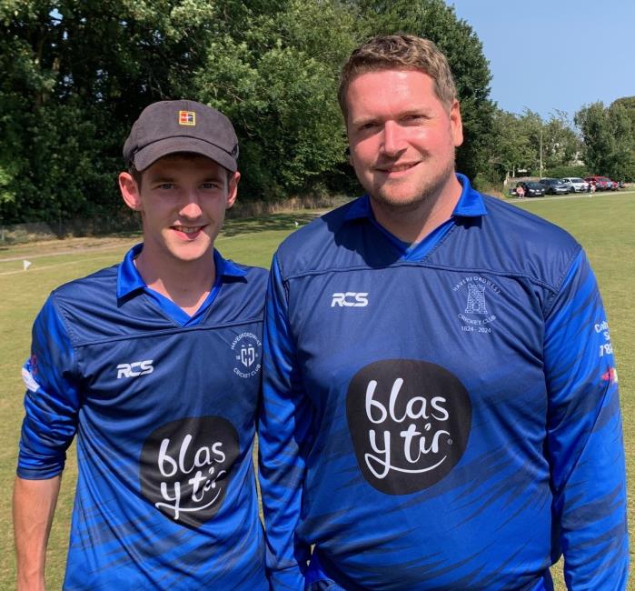 Haverfordwest birthday boys - Peter Soulsby (26) and Simon Williams (35)