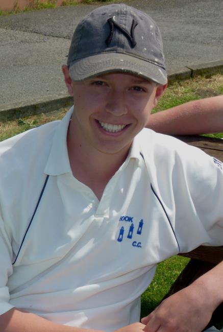 Tom Blaxland - made a welcome return to Hook batting