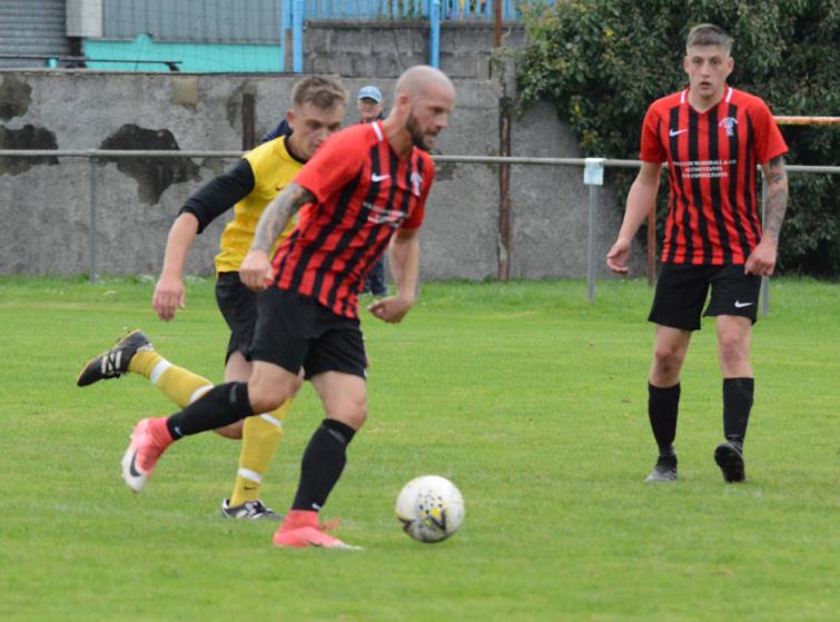 Goodwick striker Nathan Greene bagged a hat-trick for league leaders Goodwick United
