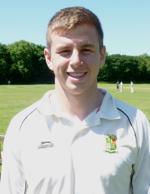 Billy Wood - blistering 73 not out for Pembroke B