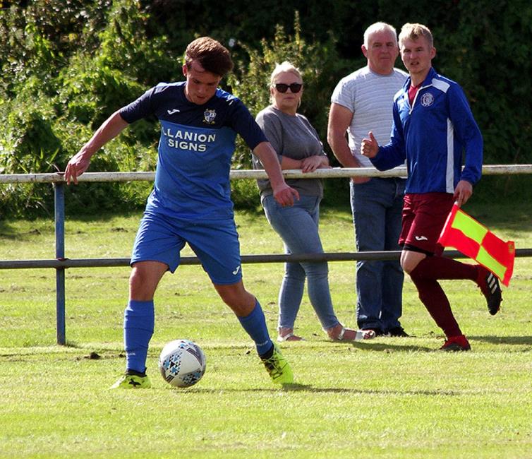 Dylan Davies - scored the second goal for Monkton Swifts against Milford United