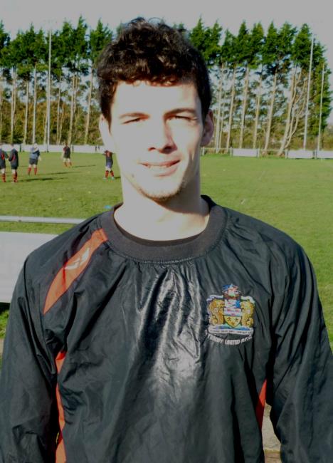 Jordan Asparassa - good try for Tenby