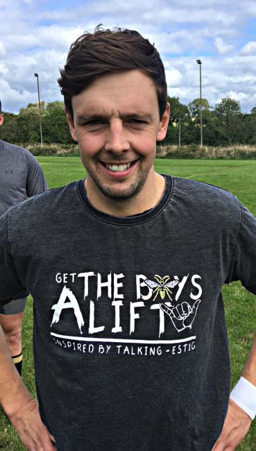 Luke Hayman kicked two penalties for Llangwm