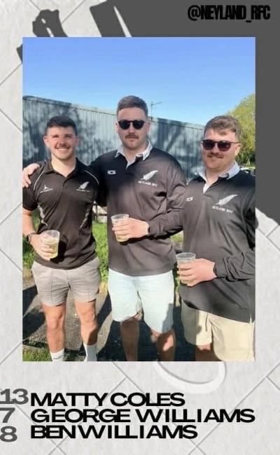 The Neyland Men of the Match