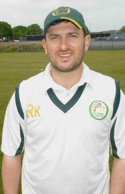 Phil Cockburn - fine batting by Tish captain in defeat