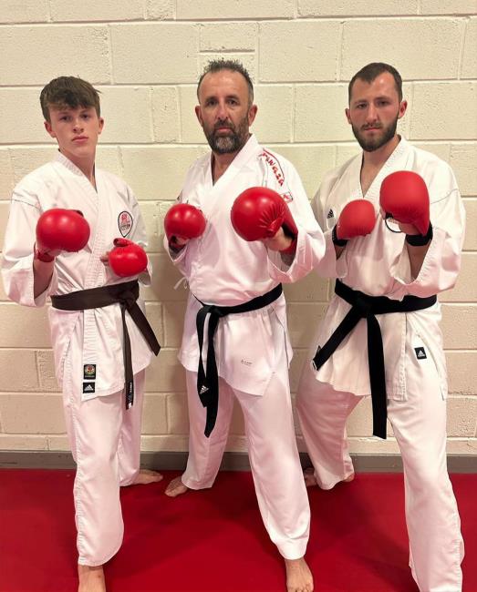 Connor John, Kevin John and Josh Whatling