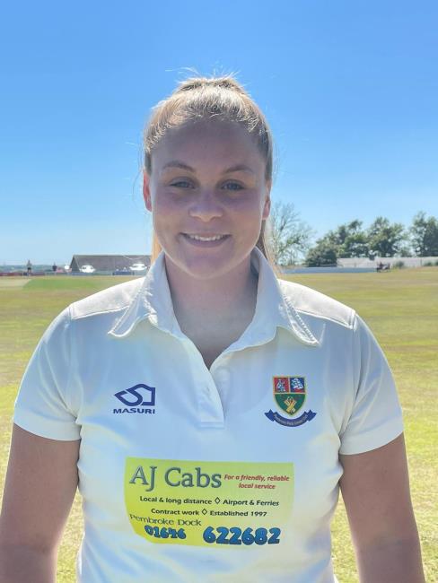 Carys Lloyd - struck 27 for Pembroke Dock