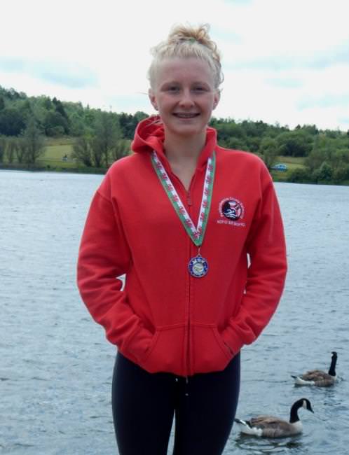 Carys claims gold and silver medals for Wales