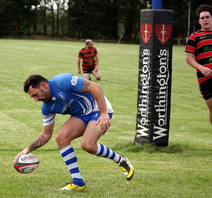 Craig Barnett - one of his three tries