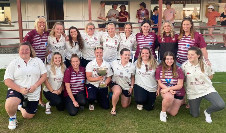 Division One Champions Cresselly Ladies 