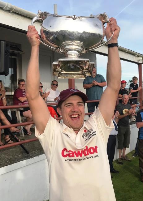 Matthew Kiff shows his joy