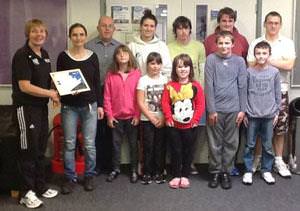 Junior Swimming Club Achieves Ribbon Award