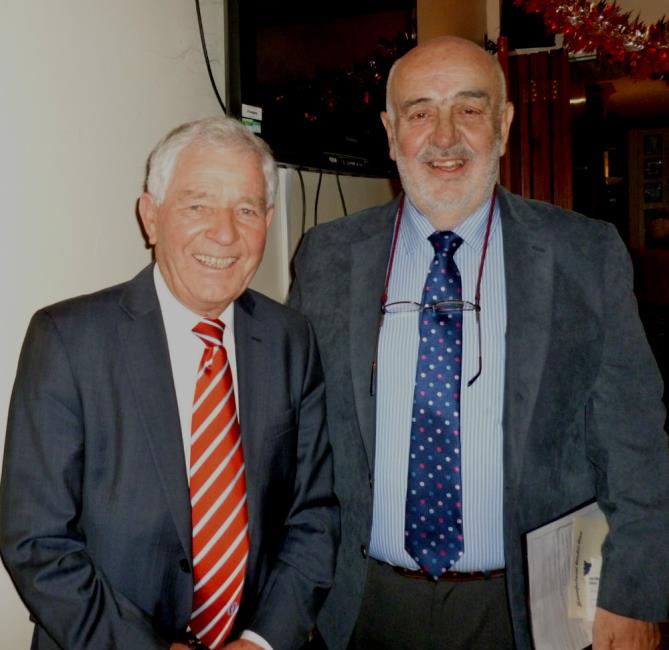 Alan Jones and  Bill Carne