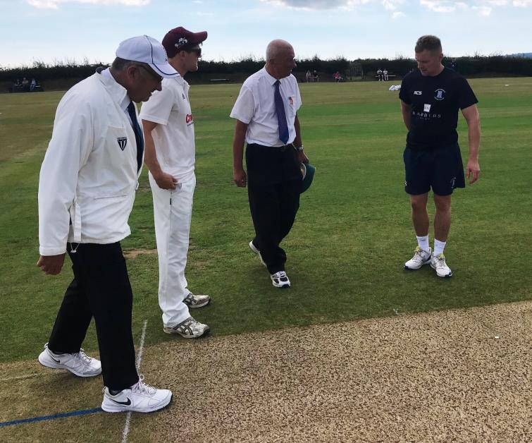 The toss takes please - and Dai Davies wins it