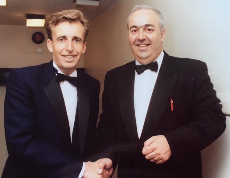 Bill Carne and Terry Griffiths