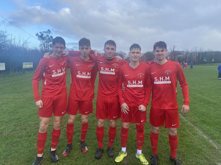 Bridge Class of 2022 - Tom Mezzetta, Harrison Goddard, Henry Thomas, Josh Silk and Leon Thomas