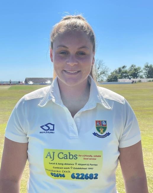 Carys Lloyd - runs and wickets in Dock victory