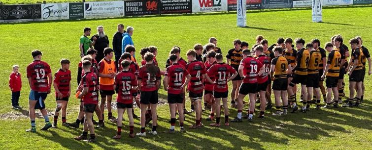 Good sportsmanship at the end