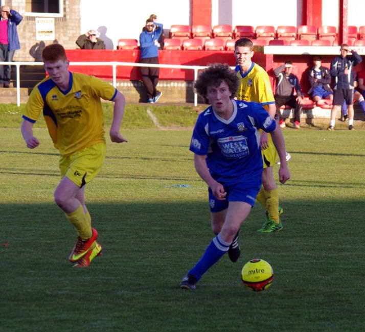 Late strike breaks young Bluebirds cup final hearts