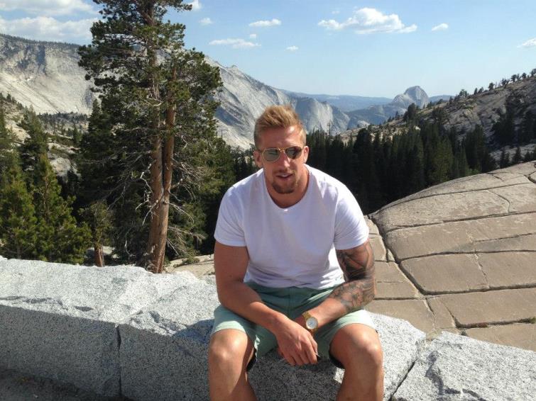 Dom on holiday in Switzerland
