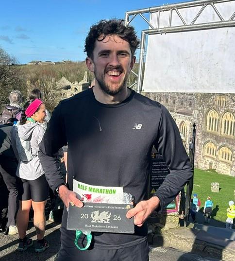 Dominic Perry - Half Marathon Winner