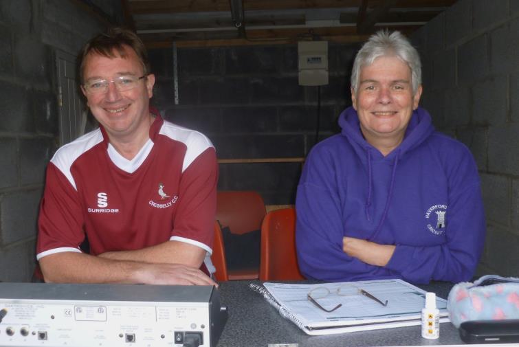 Scorers: Jayne Cole and David Richards