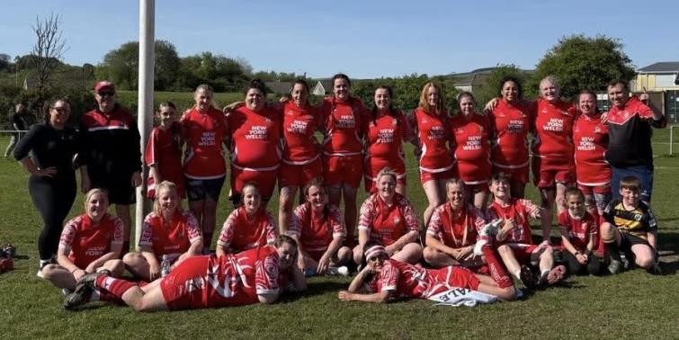 Delighted winners - Pembroke Panthers
