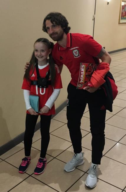 Kayleigh with Joe Allen Kayleigh with Joe Allen