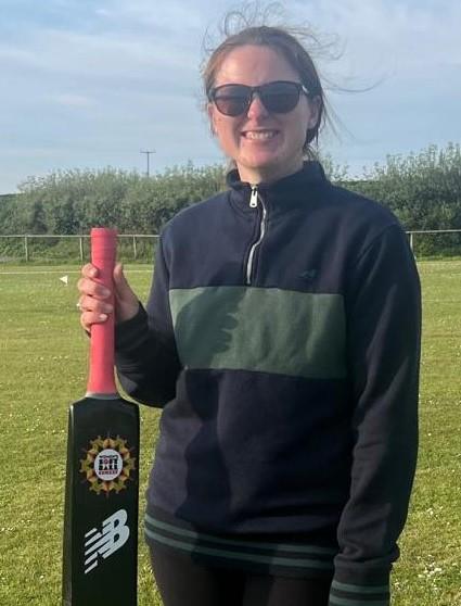 Kim Barnes - batted well for Pembroke