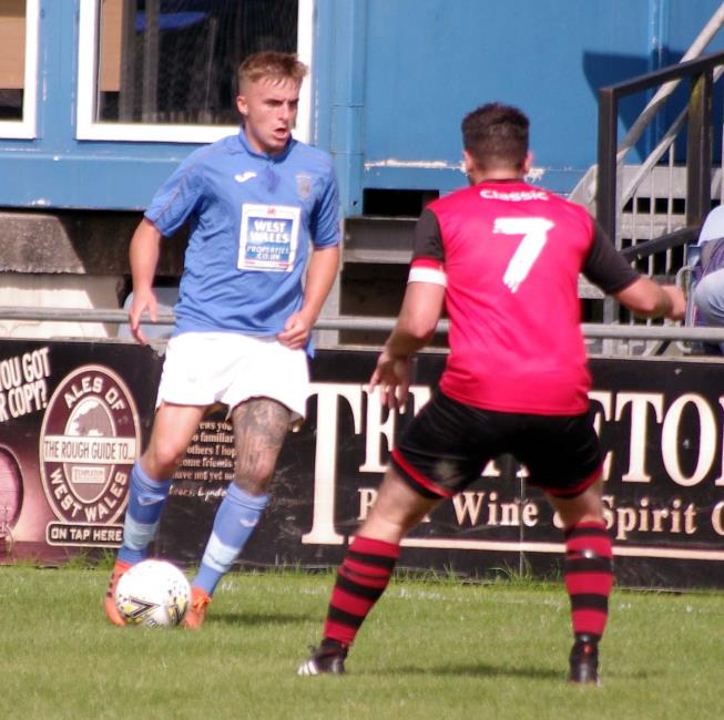 Kurtis Rees impressed in the middle of the park