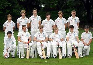 Kurtis loves his cricket at Kilgetty