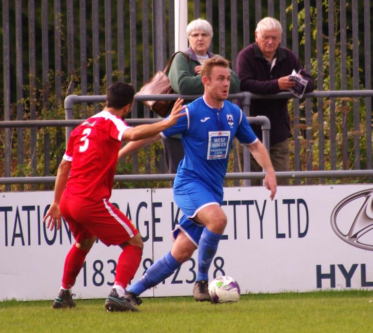 Joe Leahy was on target with the second goal
