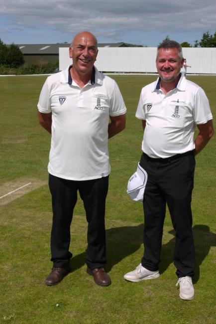 Umpires - Ian Gow and Neil Crawshaw