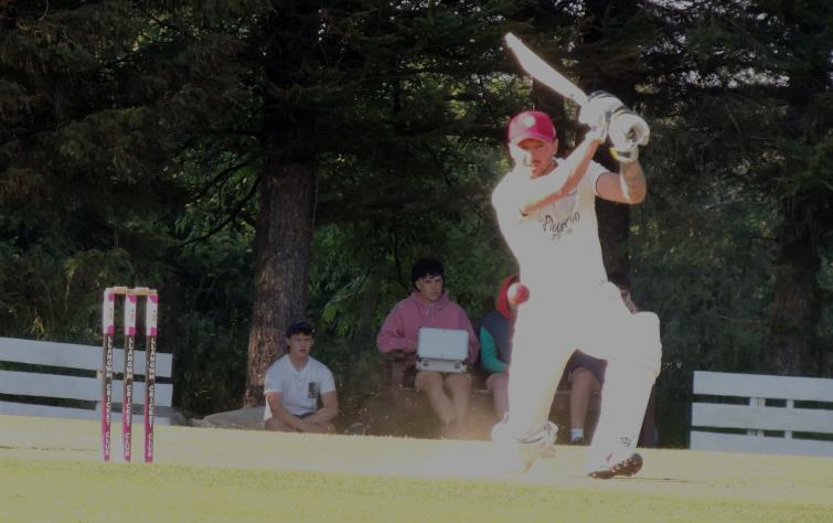 Cresselly skipper Iwan Izzard batted really well